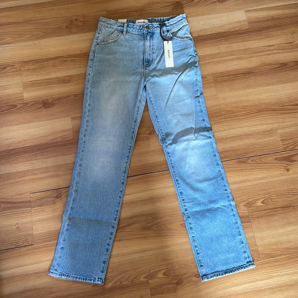 Rollás original straight jean in faded vintage